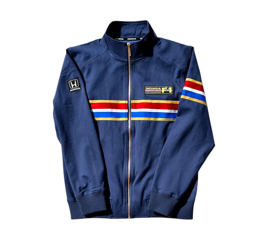 1986 Honda F1 Team Blue Zipper Racing Jacket