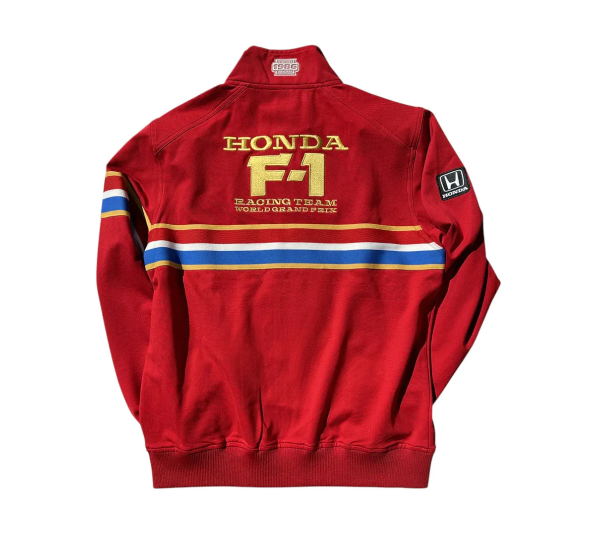 1986 Honda F1 Team Red Zipper Racing Jacket 2