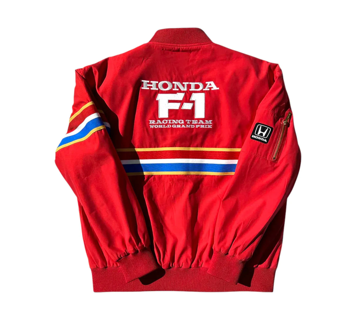 1986 Honda Formula 1 Team Red Aviator Jacket 1