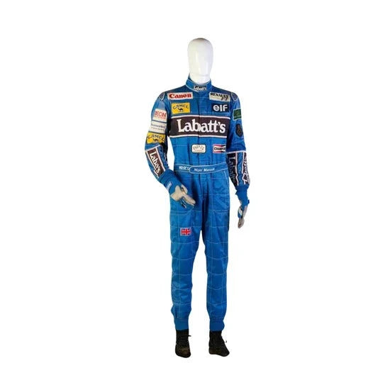 1992 Nigel Mansell Williams F1 Racing Suit Replica 1