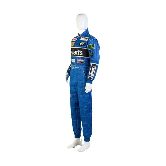1992 Nigel Mansell Williams F1 Racing Suit Replica 2