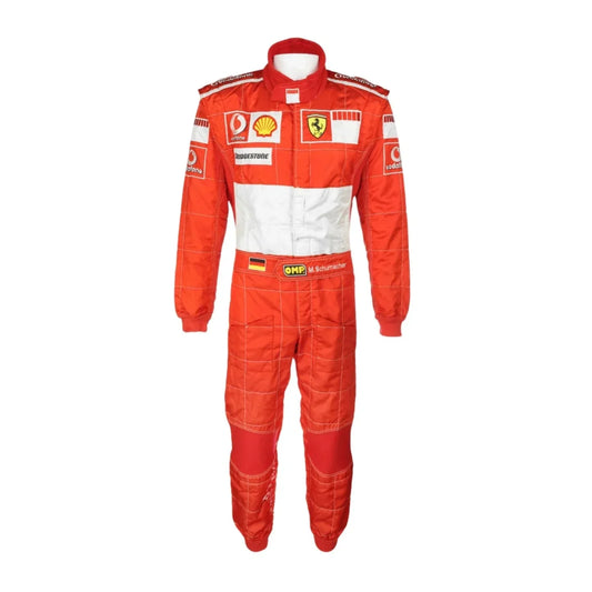 2006 Michael Schumacher Ferrari Embroidered F1 Racing Suit