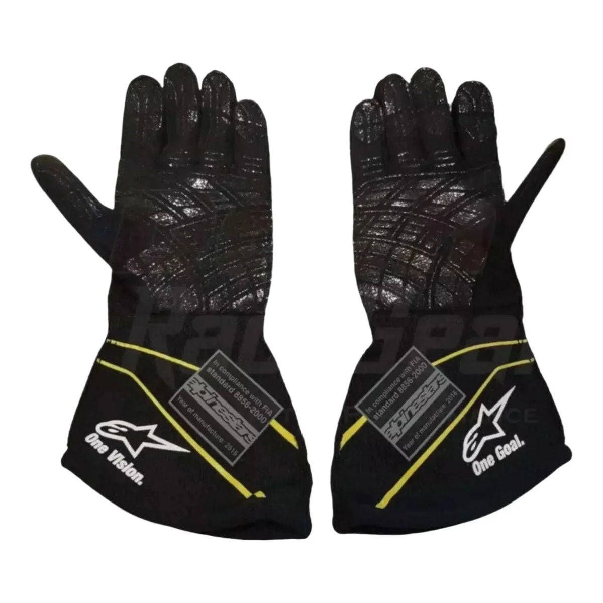 2016 Esteban Ocon Alpinestars F1 Race Gloves Replica SpeedLine Racewear 5150414