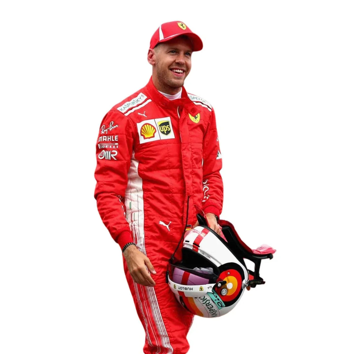 2018 Sebastian Vettel Ferrari F1 Racing Suit 4
