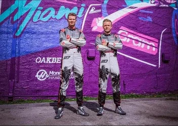 2023 Kevin Magnussen Haas F1 Race Suit Miami GP Edition 5