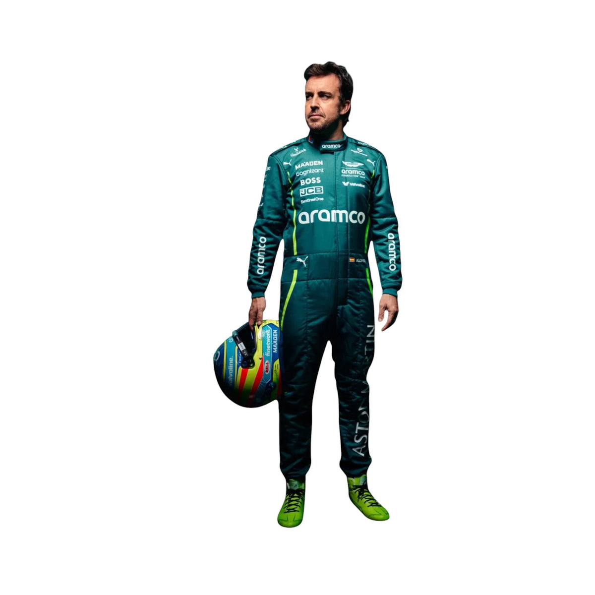 2025 Fernando Alonso Aston Martin F1 Team Race Suit