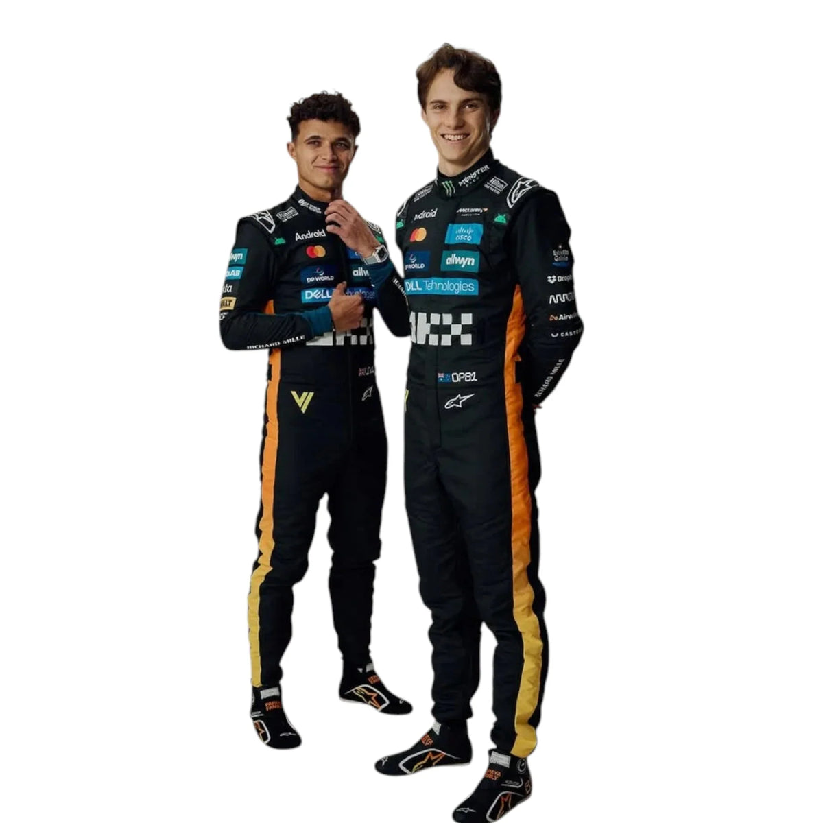 2025 Lando Norris Abu Dhabi GP F1 Racing Suit Edition
