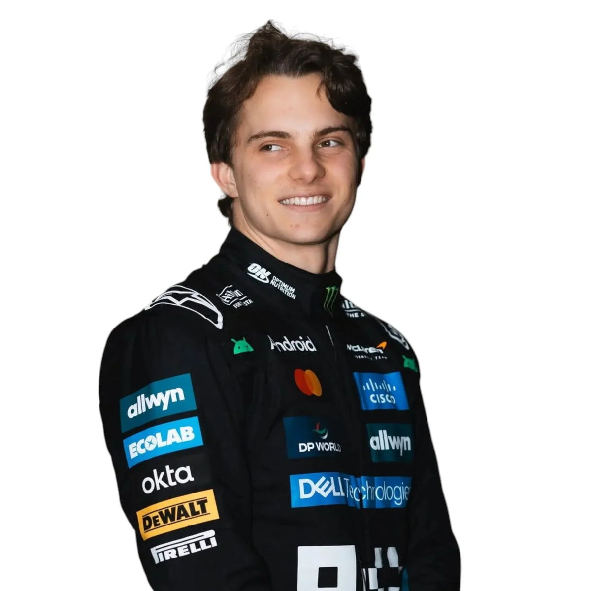 2025 Lando Norris Abu Dhabi GP F1 Racing Suit Edition