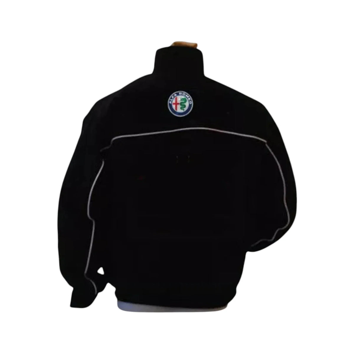 Alfa Romeo Giulia Black Vintage Racing Jacket – Italian Icon