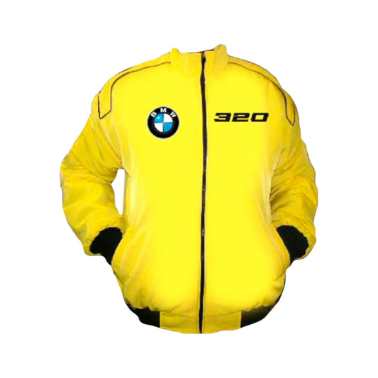 BMW 320 Vintage Racing Jacket Yellow Motorsport