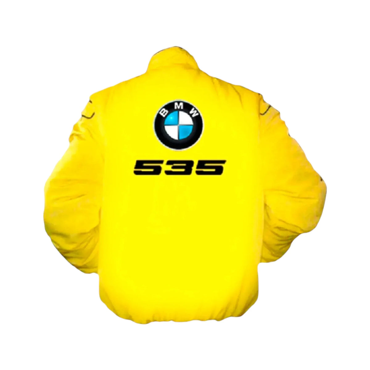 BMW 535 Yellow Vintage Racing Jacket – Performance Classic