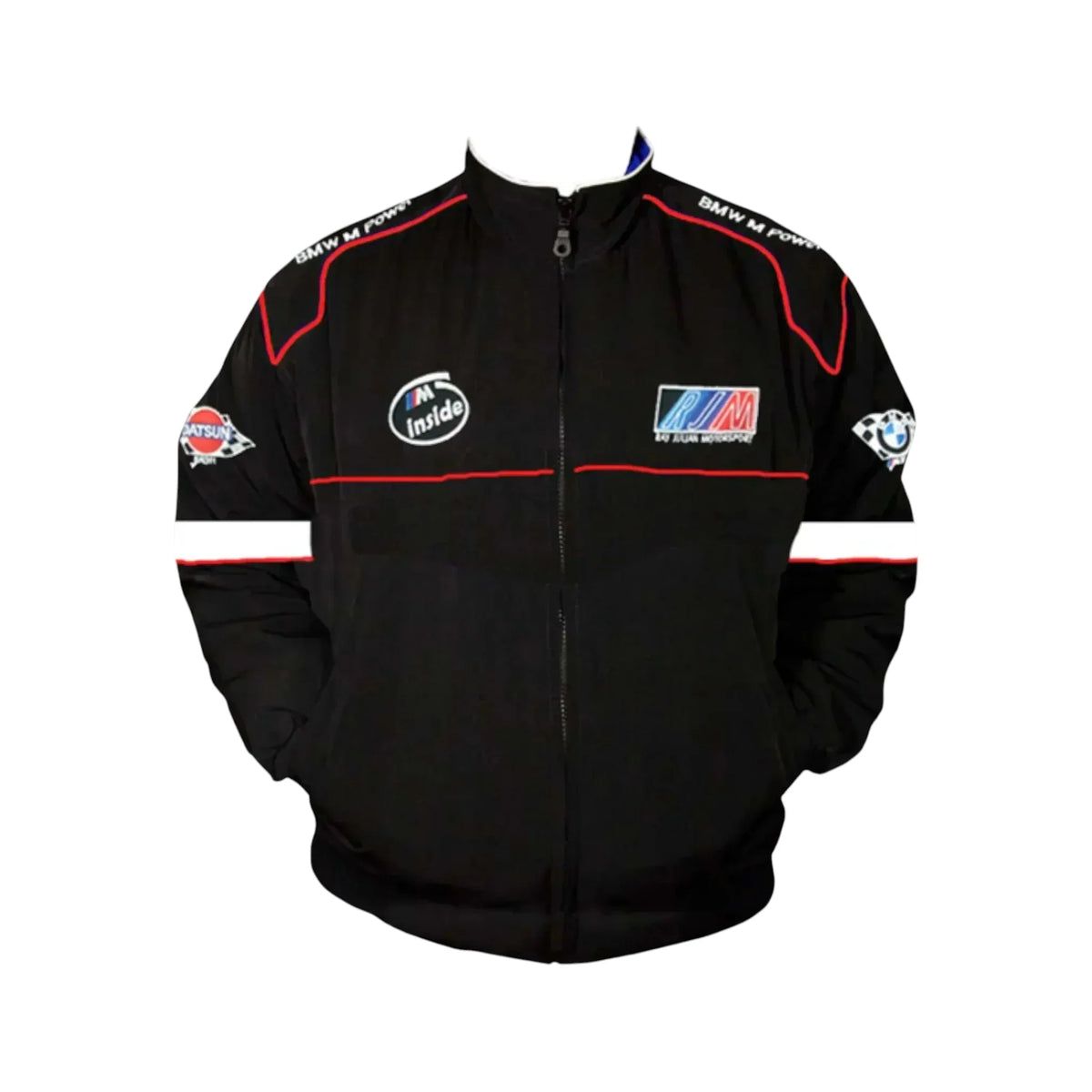BMW Vintage Racing Jacket M Sport Black White