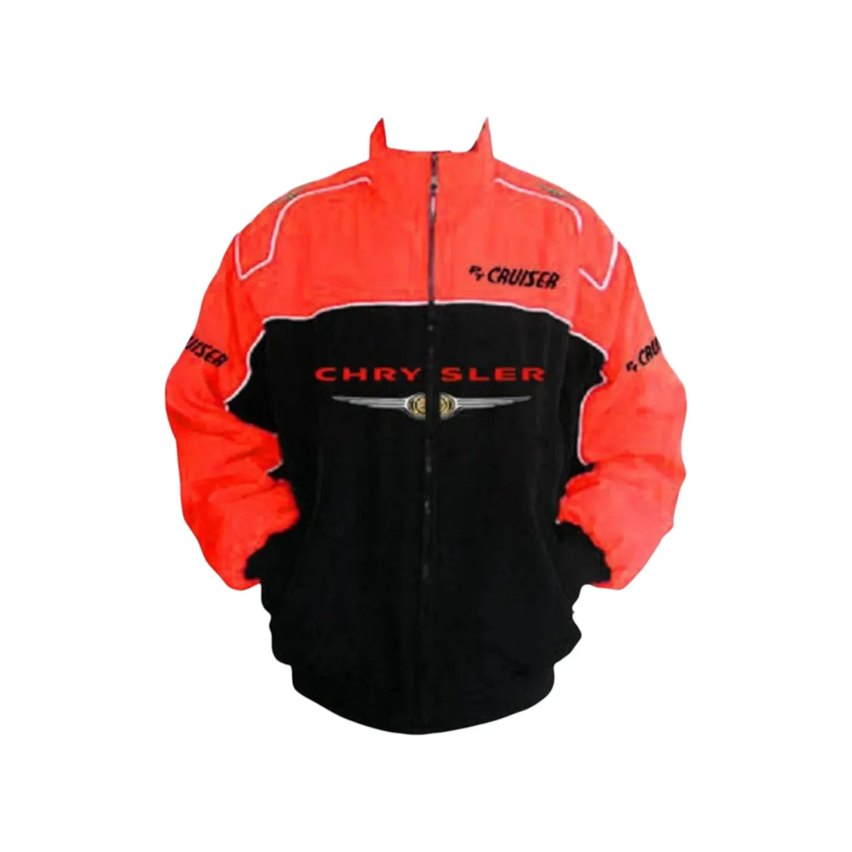 Chrysler PT Cruiser Black Red Retro Racing Jacket
