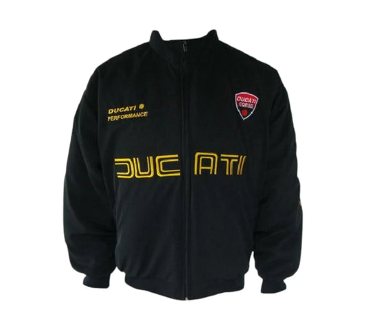 Ducati Corse Black & Light Gray Vintage Jacket