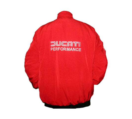 Ducati Performance Red Vintage Racing Jacket