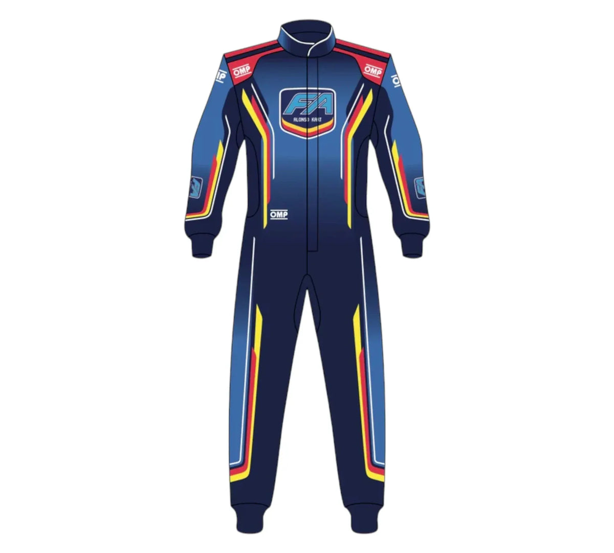FA Karting Go Kart Racing Suit Sublimation Printed Kart Overall 2