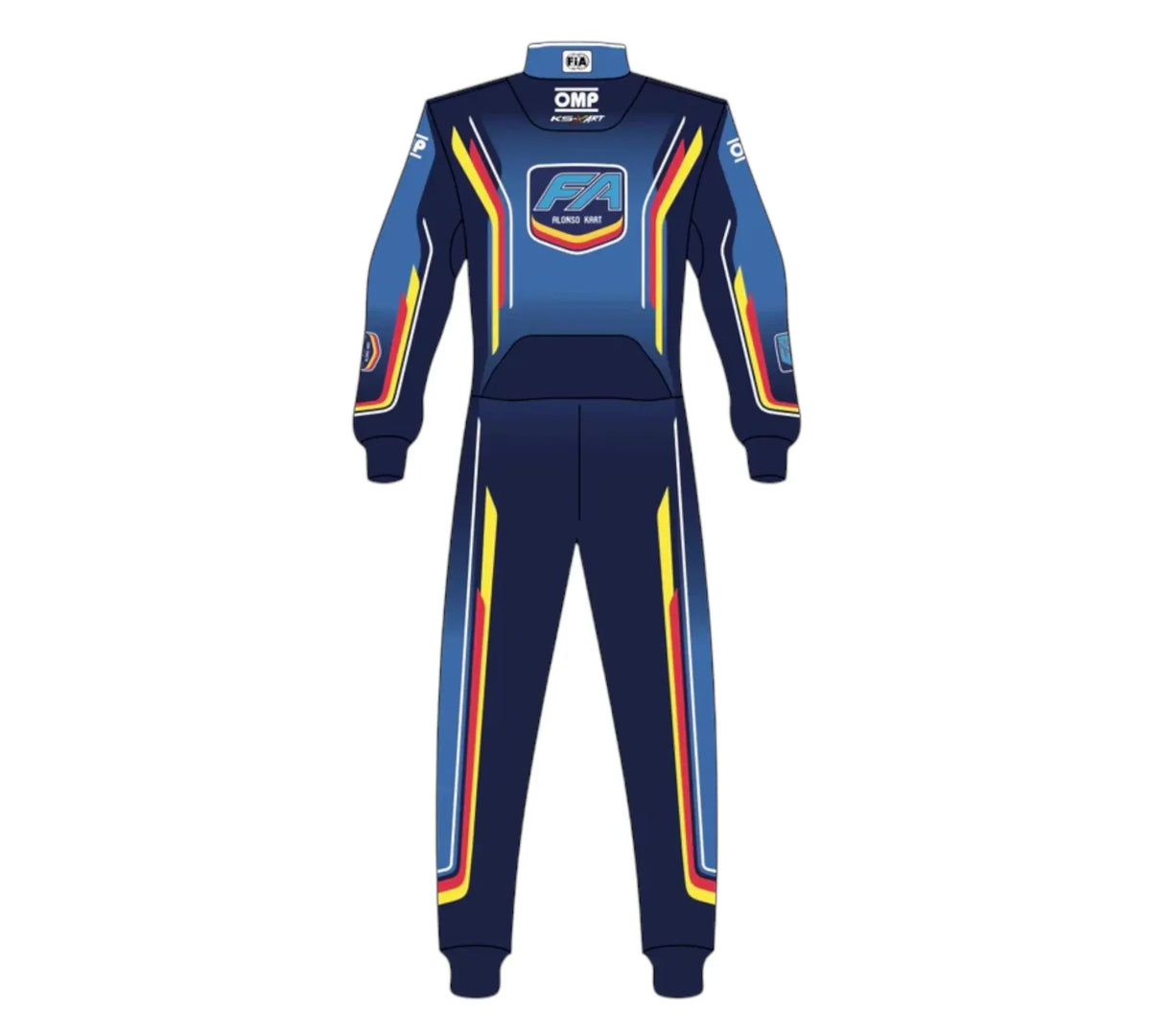 FA Karting Go Kart Racing Suit Sublimation Printed Kart Overall 3