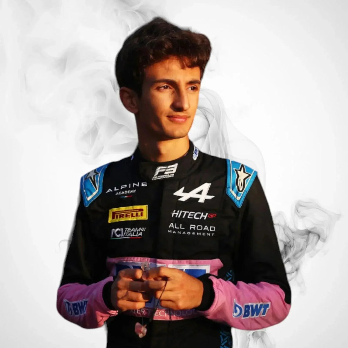Gabriele Minì 2023 Hitech Pulse-Eight Racing Suit 1