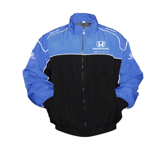 Honda Accord Vintage Racing Jacket – Blue & Black