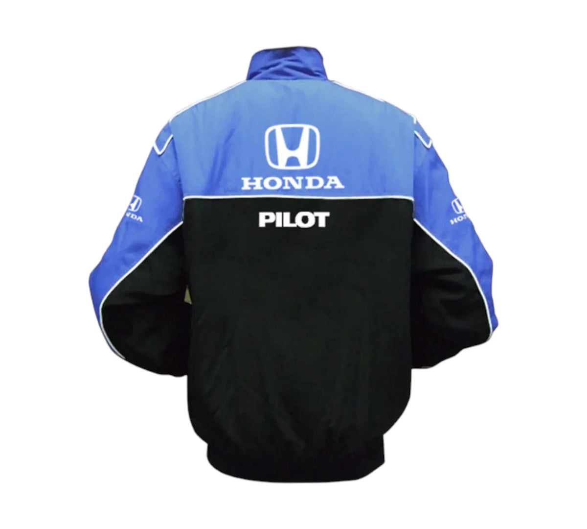 Honda Pilot Vintage Racing Jacket – Blue & Black Motorsport Edition 1
