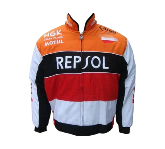 Honda Repsol F1 Racing Jacket – Vintage Motorsport Edition