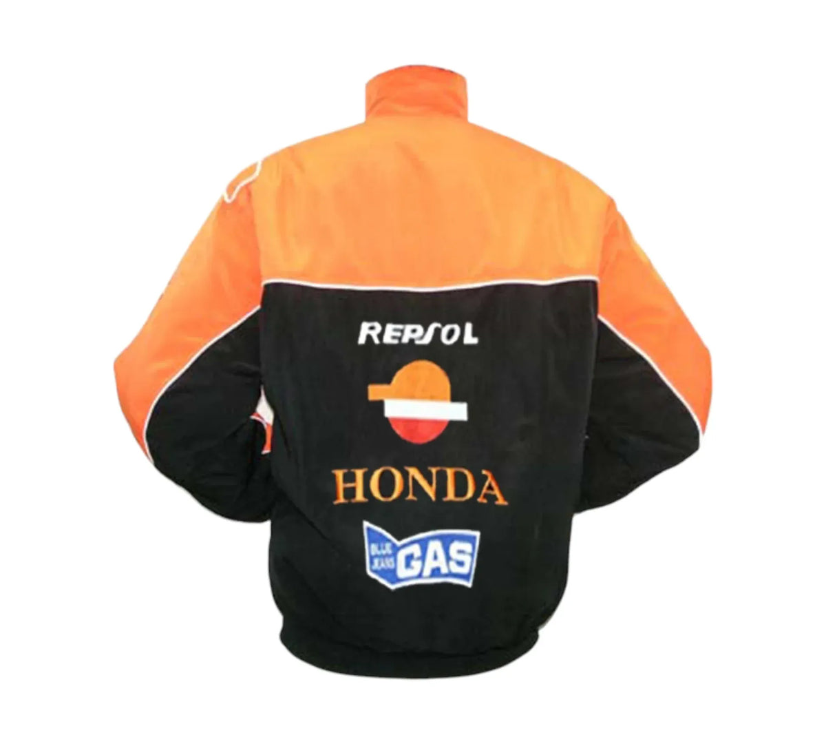 Honda Repsol Vintage Racing Jacket – Orange & Black 1