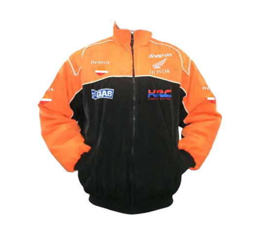 Honda Repsol Vintage Racing Jacket – Orange & Black