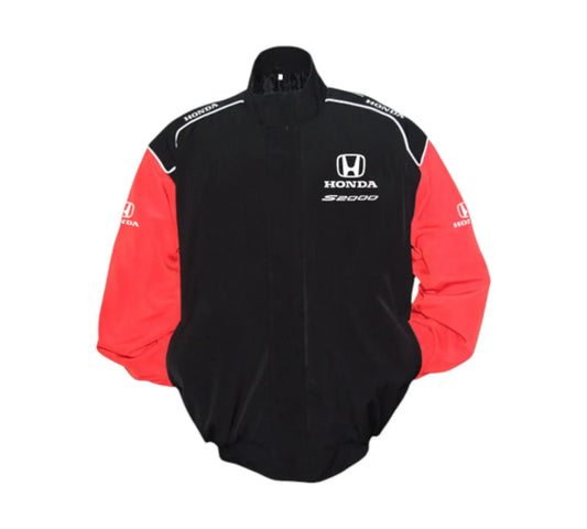 Honda S2000 Vintage Racing Jacket – Black & Red