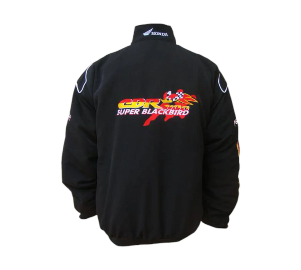 Honda Super Blackbird Vintage Racing Jacket – Black 1