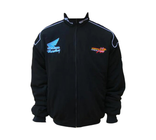 Honda Super Blackbird Vintage Racing Jacket – Black