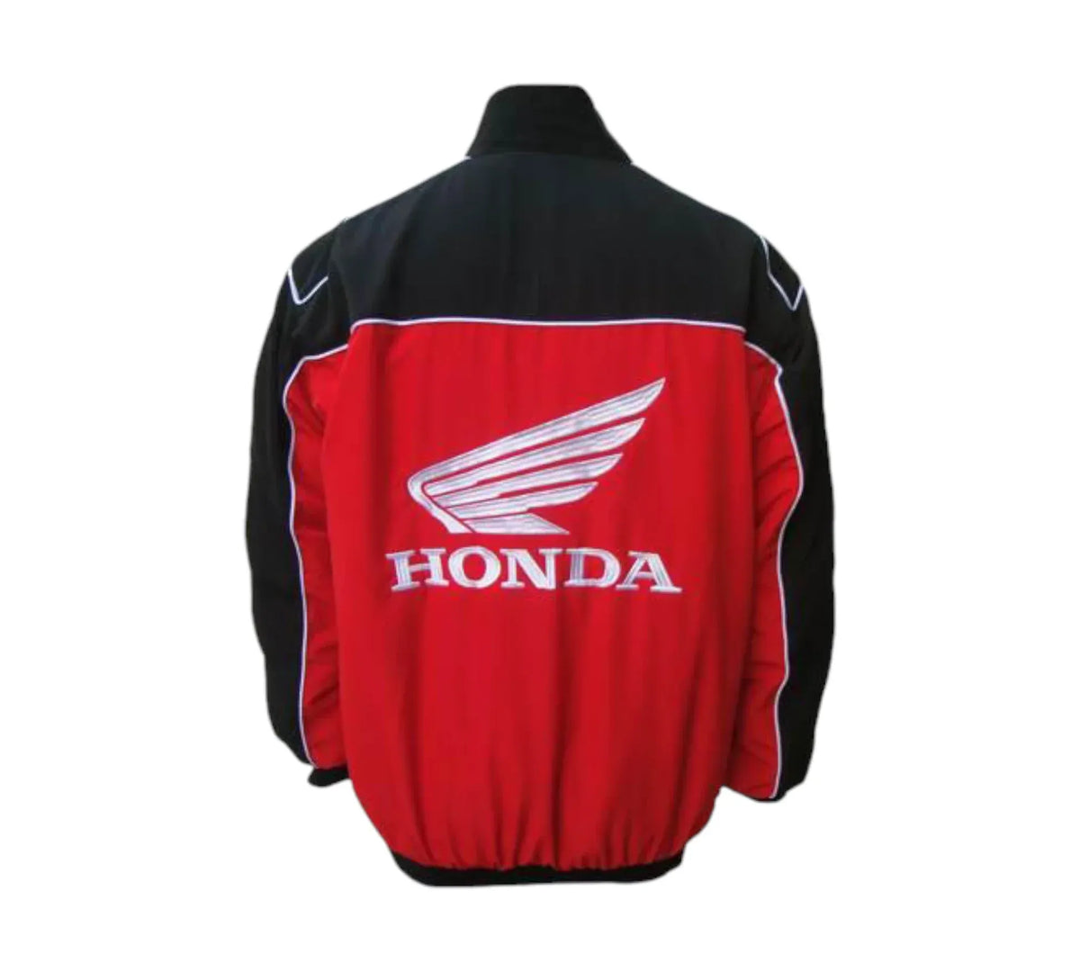 Honda Vintage Racing Jacket – Black & Red Motorsport Edition 11