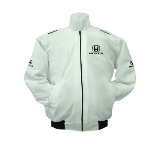 Honda Vintage Racing Jacket – White Motorsport Edition