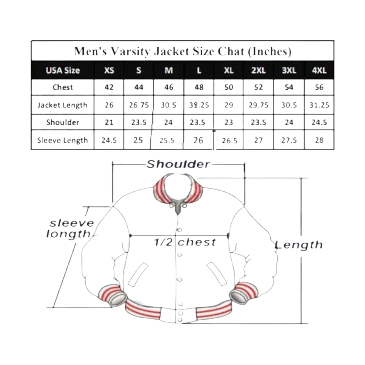 HootersNascarRacingJacket_Size_chart SpeedLine RaceWear