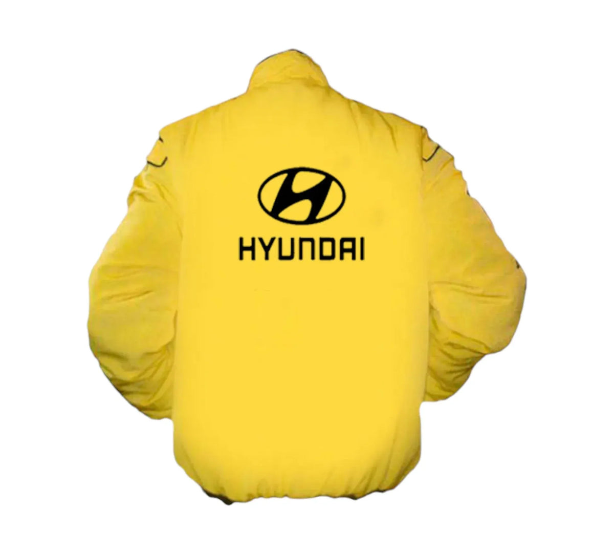 Hyundai Racing Jacket Yellow Vintage 1