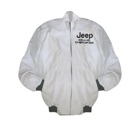 Jeep Grand Cherokee Racing Jacket White