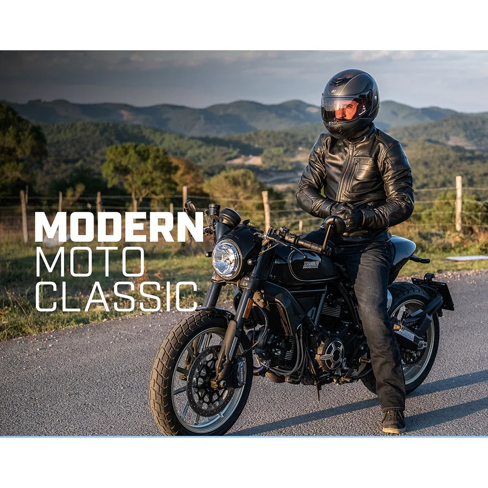 Klim Sixxer Leather Jacket Speedline Racewear