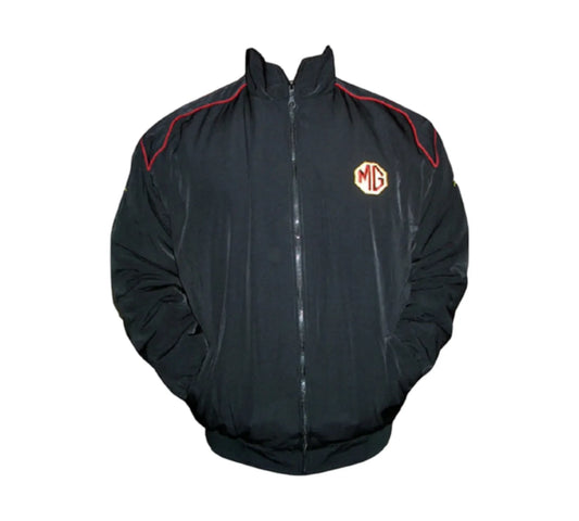 MG Vintage Racing Jacket Black Premium Motorsport 1