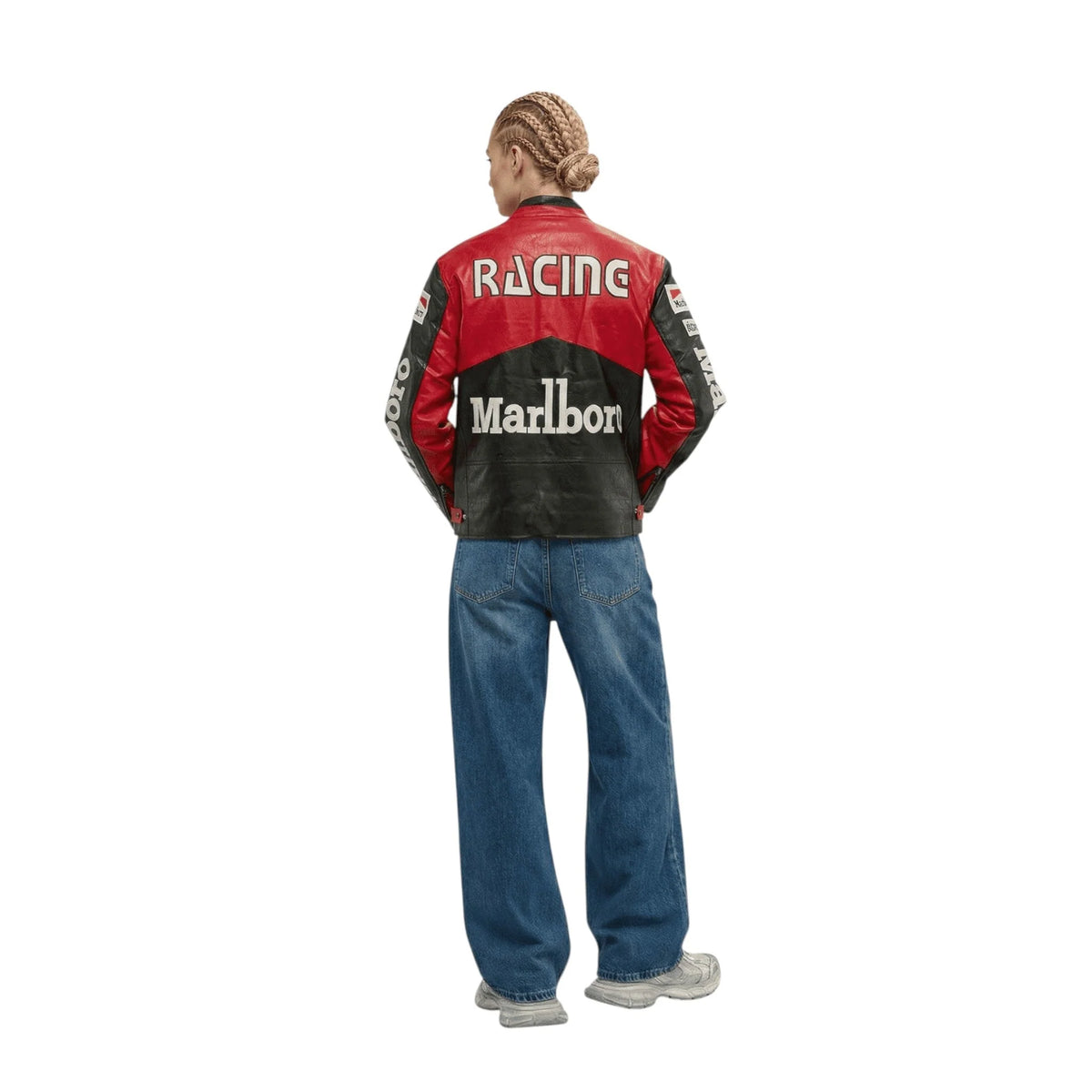 Marlboro Vintage Racing Leather Jacket - Classic Edition SpeedLine Racewear