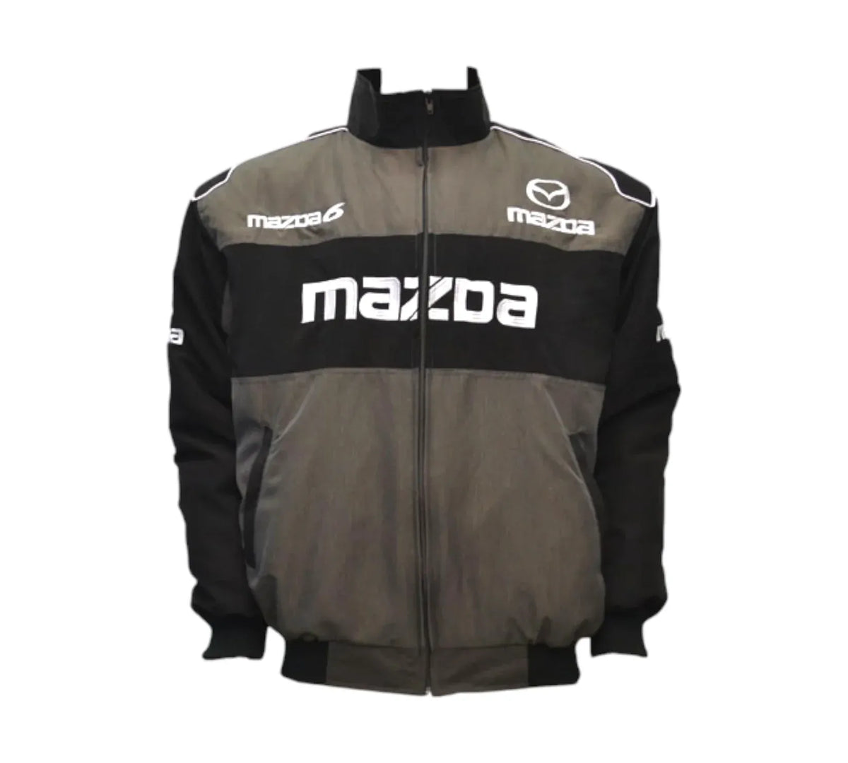 Mazda 6 Racing Vintage Jacket Black Dark Gray 1