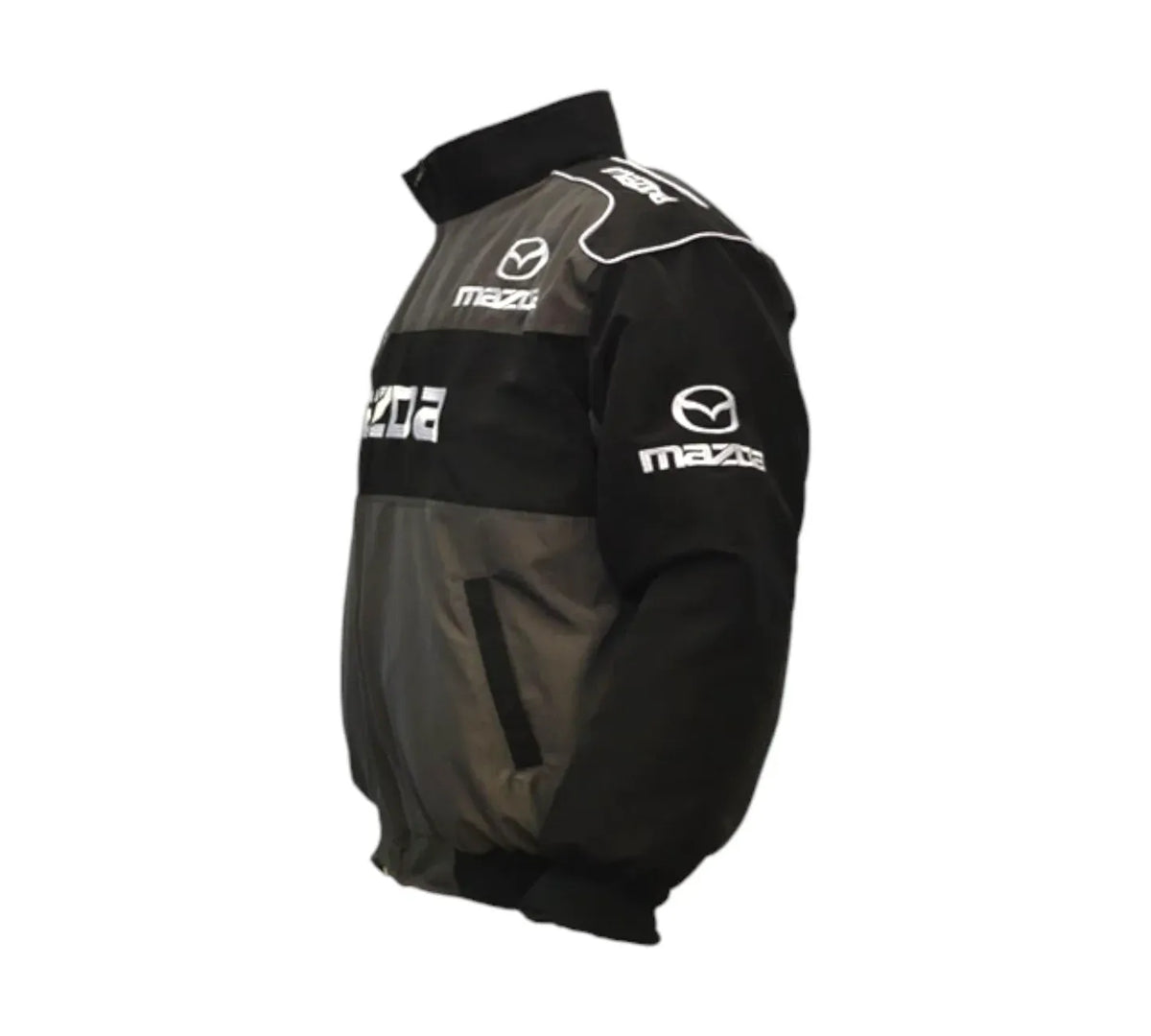 Mazda 6 Racing Vintage Jacket Black Dark Gray 2