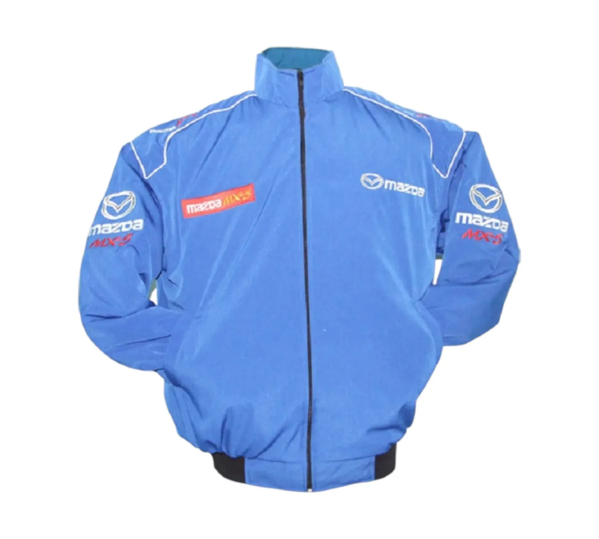 Mazda MX-5 Miata Blue Vintage Racing Performance Jacket 1