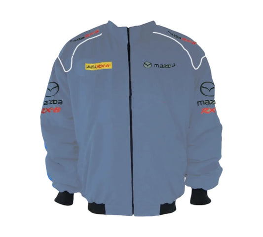 Mazda RX-8 Vintage Racing Jacket Gray