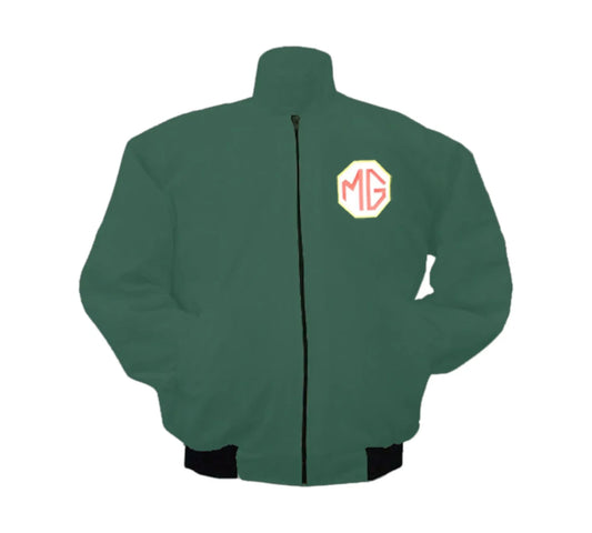 New MG Racing Vintage Jacket Dark Green Premium 1