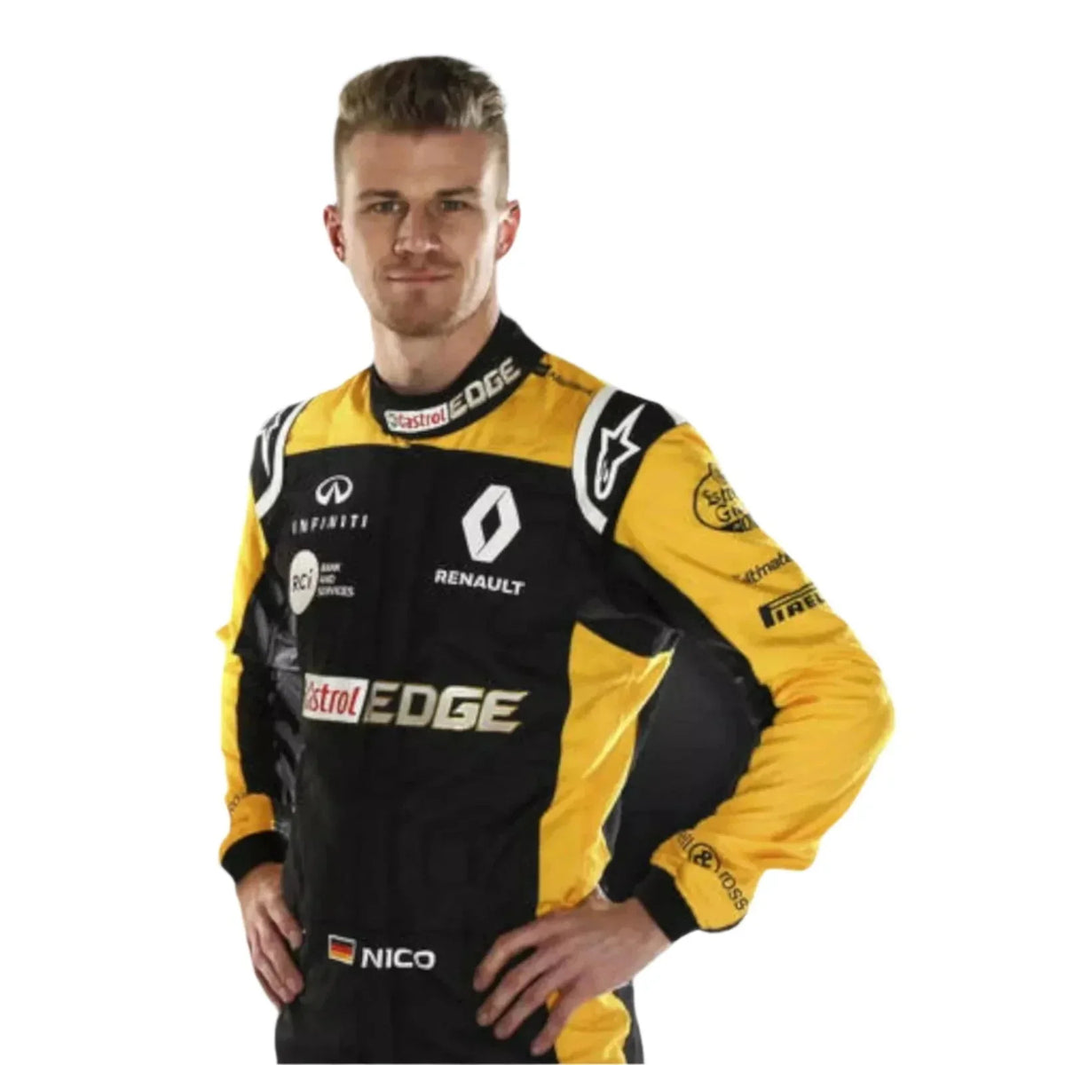 Nico Hülkenberg 2018 Renault F1 Race Suit – Motorsport Replica 3