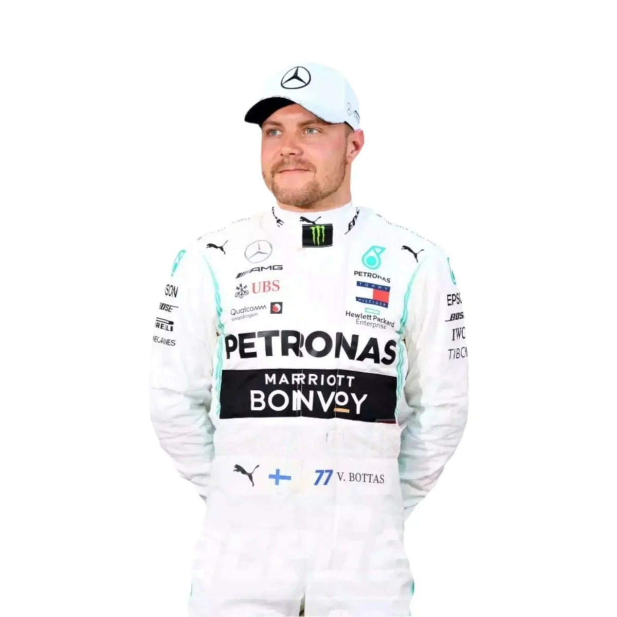 Valtteri Bottas Mercedes F1 2020 Replica Racing Suit 3