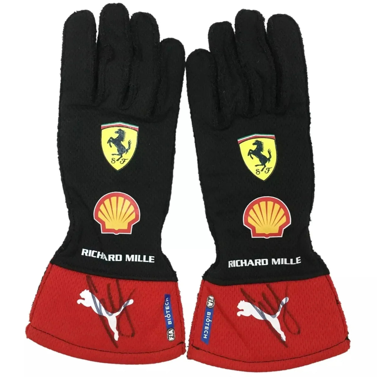 2023 Carlos Sainz Ferrari F1 Rennhandschuhe – Offizielle Edition