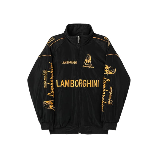 Lamborghini Vintage Racing Jacket Retro F1 Streetwear