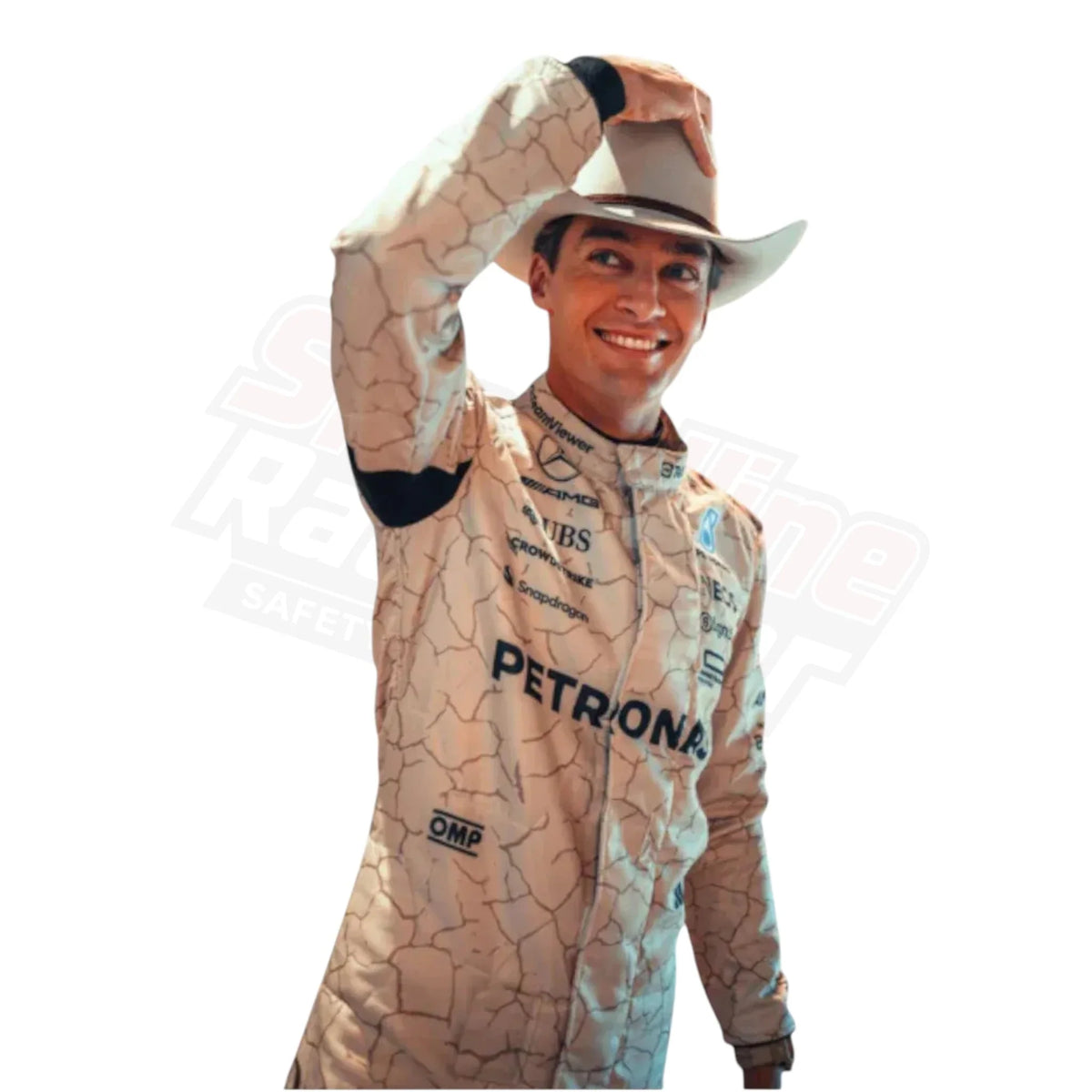 George Russell 2025 Mercedes F1 Team Race Suit