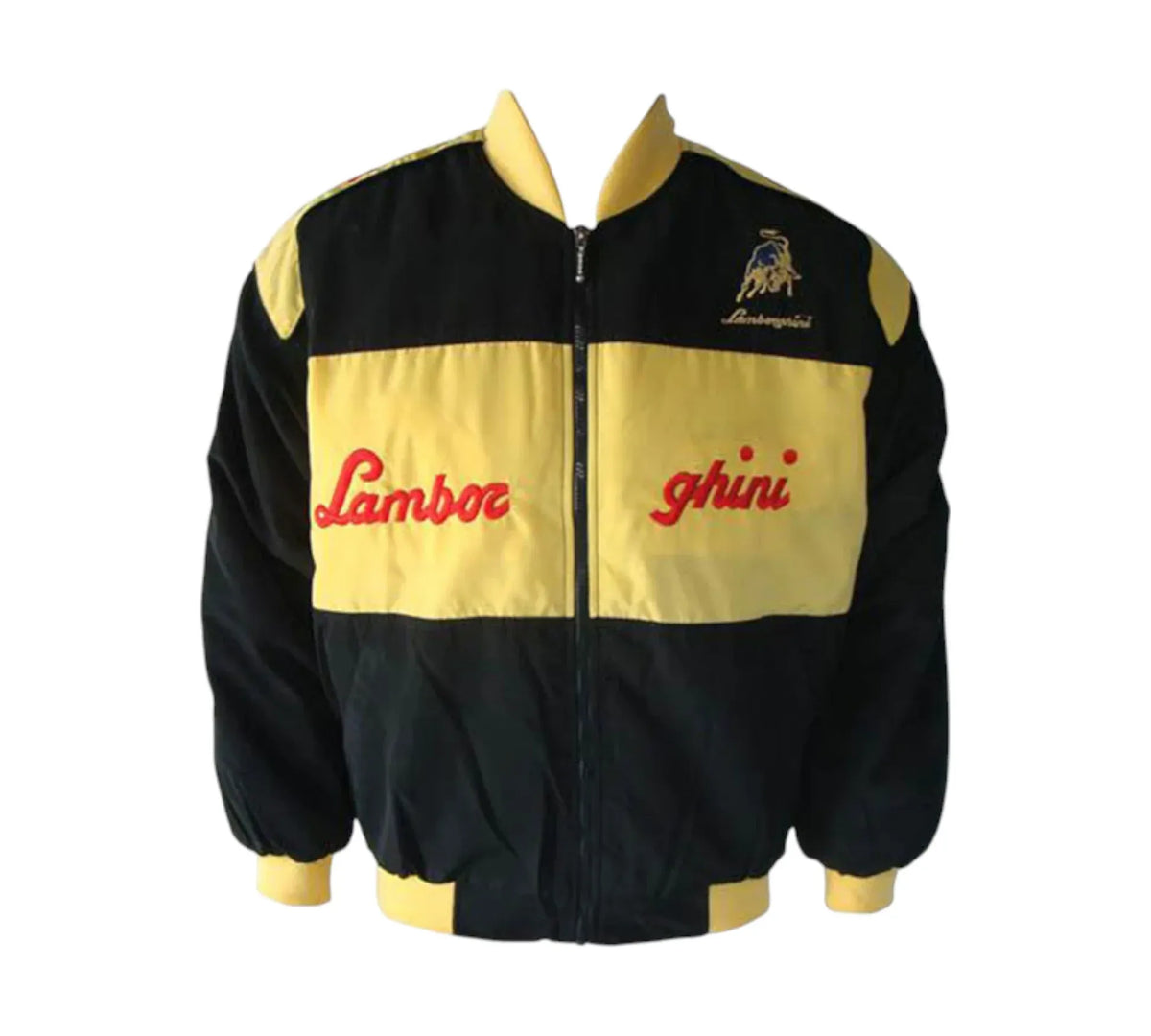 lamborghini-black-yellow-racing-jacket-front-view
