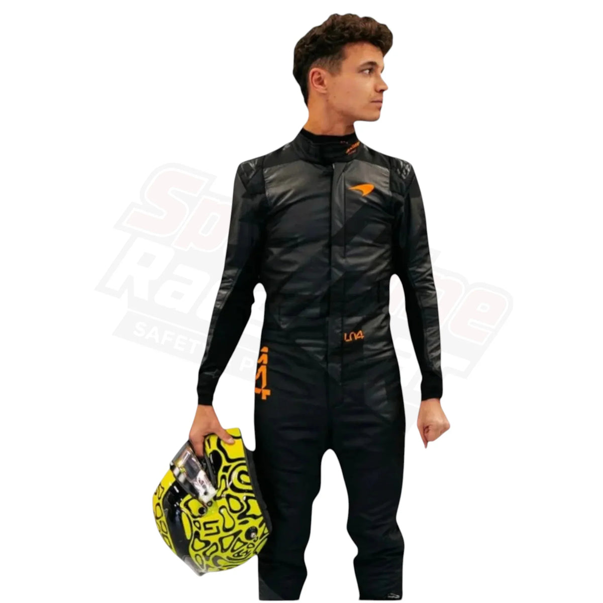 McLaren 2025 F1 Lando Norris Suit – Side View